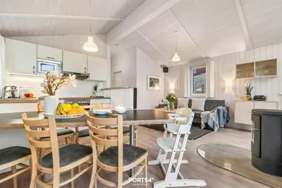 Küche/Küchenzeile in der Unterkunft Ferienhaus Panoramablick 19 - Sankt Andreasberg im Harz