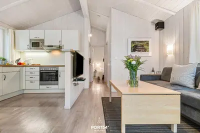 Küche/Küchenzeile in der Unterkunft Ferienhaus Panoramablick 19 - Sankt Andreasberg im Harz