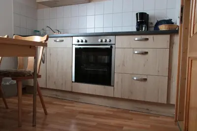 Küche/Küchenzeile in der Unterkunft Ferienwohnungen Grüne Tanne