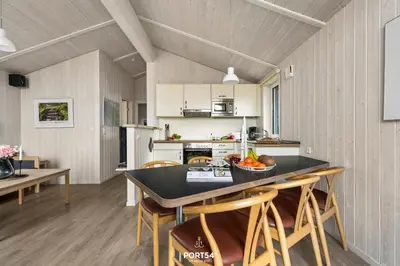 Küche/Küchenzeile in der Unterkunft Ferienhaus Ruhige Ecke - Sankt Andreasberg im Harz