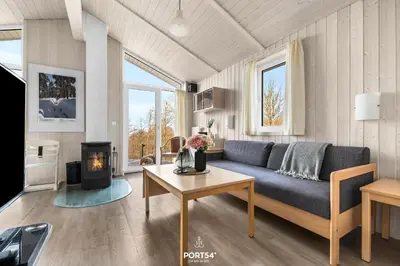 Ein Sitzbereich in der Unterkunft Ferienhaus Ruhige Ecke - Sankt Andreasberg im Harz