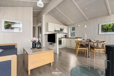 Küche/Küchenzeile in der Unterkunft Ferienhaus Ruhige Ecke - Sankt Andreasberg im Harz