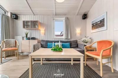 Ein Sitzbereich in der Unterkunft Ferienhaus Harzer Blick - Sankt Andreasberg im Harz
