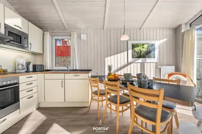 Küche/Küchenzeile in der Unterkunft Ferienhaus Panoramablick 26 - Sankt Andreasberg im Harz