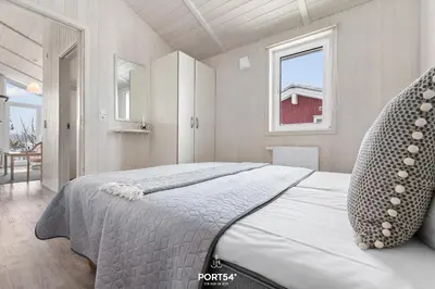 Ein Bett oder Betten in einem Zimmer der Unterkunft Ferienhaus Bachgeflüster - Sankt Andreasberg im Harz