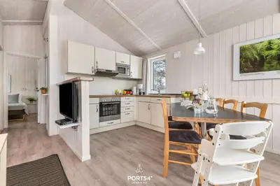 Küche/Küchenzeile in der Unterkunft Ferienhaus Heimeli - Sankt Andreasberg im Harz