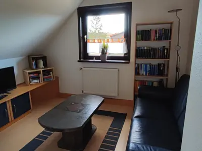Die Bibliothek im Ferienhaus