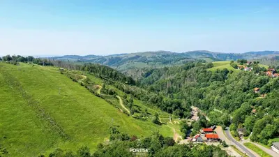 Naturlandschaft in der Nähe des Ferienhauses