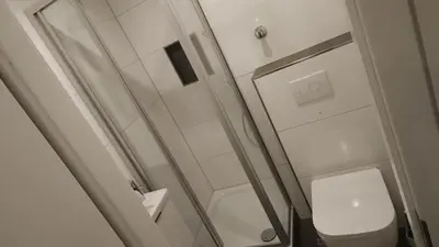 Ein Badezimmer in der Unterkunft Wildwechsel