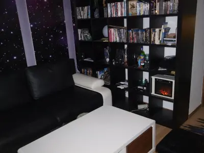 Die Bibliothek in der Ferienwohnung