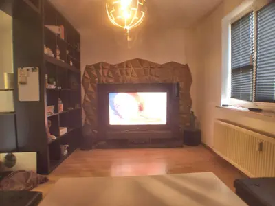 Ein Bett oder Betten in einem Zimmer der Unterkunft Spaciges Appartement mit eigenem Parkplatz