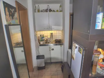Küche/Küchenzeile in der Unterkunft Spaciges Appartement mit eigenem Parkplatz