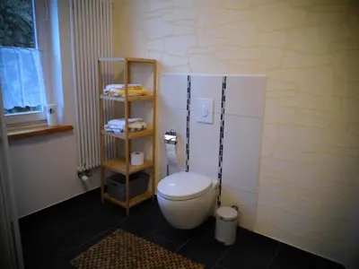 Ein Badezimmer in der Unterkunft Zur Traube