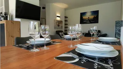 TV/Unterhaltungsangebot in der Unterkunft Schulenberg-Apartment 1 mit Kamin