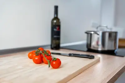 Essen in der Ferienwohnung oder in der Nähe