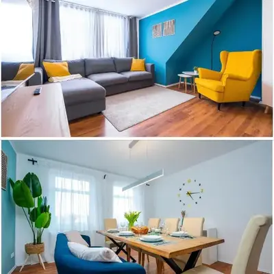 Ferienwohnung Stadtblick - Modernes Wohnen auf 2 Etagen