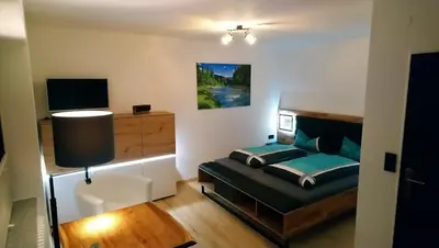 Ein Bett oder Betten in einem Zimmer der Unterkunft Schulenberg-Apartment 2,3