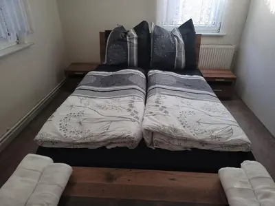 Ein Bett oder Betten in einem Zimmer der Unterkunft APT1 im Zentrum WR