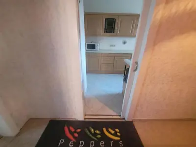 Küche/Küchenzeile in der Unterkunft Günstige, große Ferienwohnung im Zentrum von Wernigerode