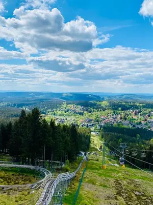 Naturlandschaft in der Nähe der Ferienwohnung