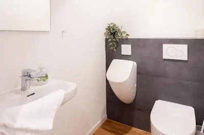 Ein Badezimmer in der Unterkunft Brockenoase Fullhouse