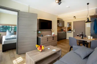 TV/Unterhaltungsangebot in der Unterkunft Lieblingsquartier St Andreasberg Wohnung 8