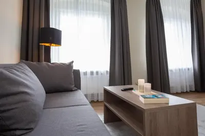 Ein Sitzbereich in der Unterkunft Lieblingsquartier - Wohnung 11