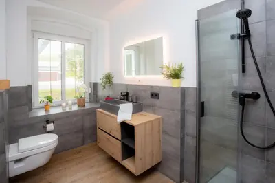 Ein Badezimmer in der Unterkunft LQ family Suite - 11-12