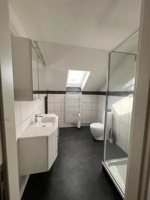 Ein Badezimmer in der Unterkunft Auf dem Berge Hohegeiß