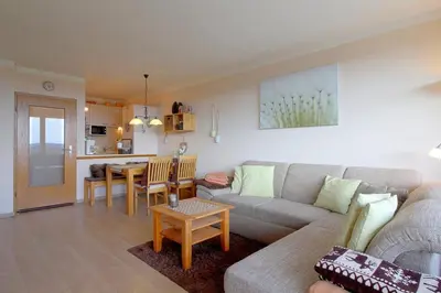 Küche/Küchenzeile in der Unterkunft Apartment Süd-Panorama mit Pool & Sauna