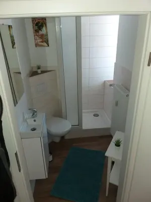 Ein Badezimmer in der Unterkunft Fewo's Ahrend