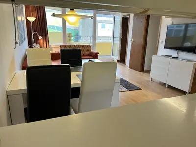 TV/Unterhaltungsangebot in der Unterkunft Apartment 218