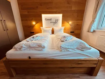 Ein Bett oder Betten in einem Zimmer der Unterkunft Baude IV