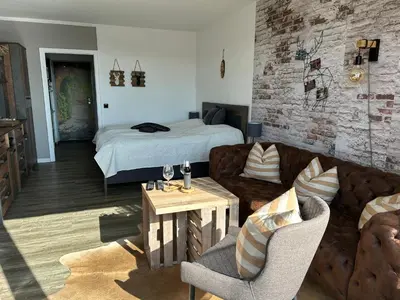 Ein Bett oder Betten in einem Zimmer der Unterkunft Sweet Harz