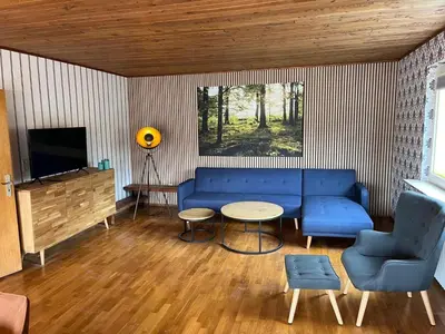 TV/Unterhaltungsangebot in der Unterkunft Harzhaus Altenau - Wohnung 2