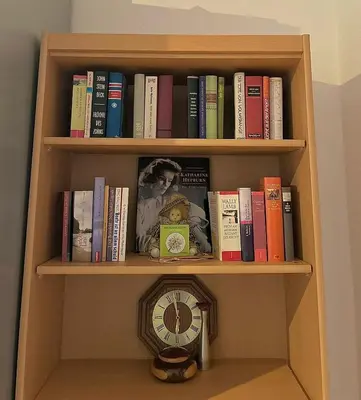 Die Bibliothek in der Ferienwohnung