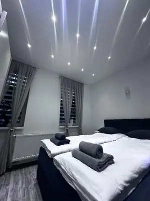 Ein Bett oder Betten in einem Zimmer der Unterkunft Apartment SaGo