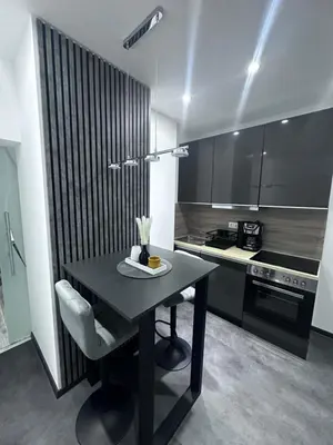 Küche/Küchenzeile in der Unterkunft Apartment SaGo