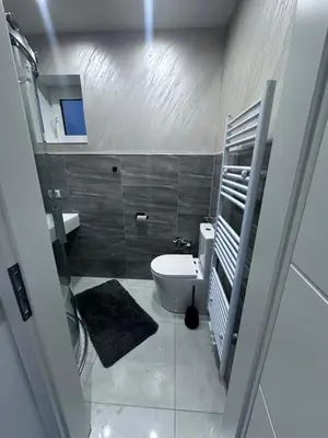 Ein Badezimmer in der Unterkunft Apartment SaGo