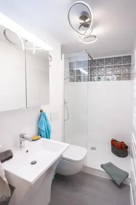 Ein Badezimmer in der Unterkunft HarzZeit Bad Sachsa