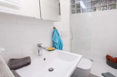 Ein Badezimmer in der Unterkunft HarzZeit Bad Sachsa