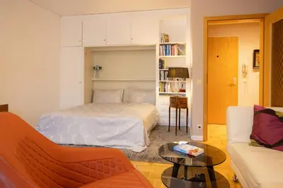 Ein Bett oder Betten in einem Zimmer der Unterkunft HarzZeit Bad Sachsa