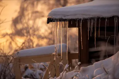 Das Knusperhäusschen, im Harz mit eigener Sauna im Winter