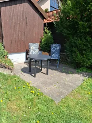 Ein Garten an der Unterkunft Hochwald appartement
