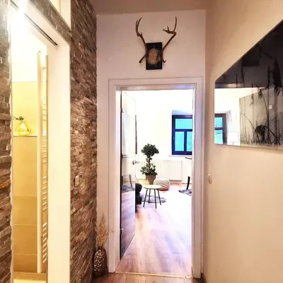 Grundriss der Unterkunft Apartment am Rathaus