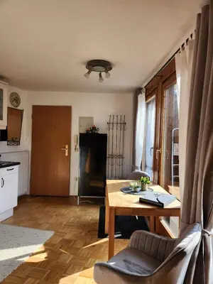 Küche/Küchenzeile in der Unterkunft Ferienwohnung 2 Berliner Platz