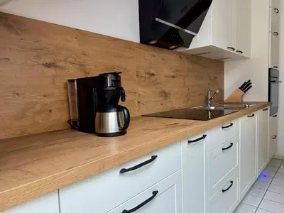 Küche/Küchenzeile in der Unterkunft Ferienwohnung Gipfelblick