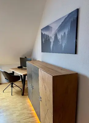 TV/Unterhaltungsangebot in der Unterkunft Ferienwohnung Gipfelblick