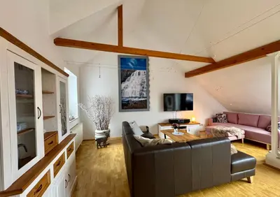 TV/Unterhaltungsangebot in der Unterkunft Ferienwohnung Gipfelblick