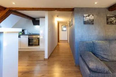 Küche/Küchenzeile in der Unterkunft Ferienwohnung am Neuen Thore III - b70294